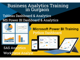 Business Analytics Training Certification, Mayur Vihar, Delhi, SLA Data Analyst Classes, Power BI, Python, Tableau Course,
