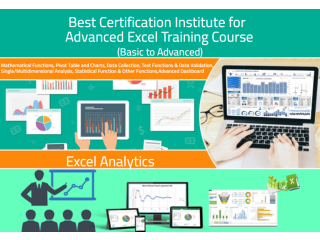 Excel Course in Laxmi Nagar, Delhi, SLA Institute, SQL, VBA, Tableau, Power BI Certification with 100% Job, Navratri Offer