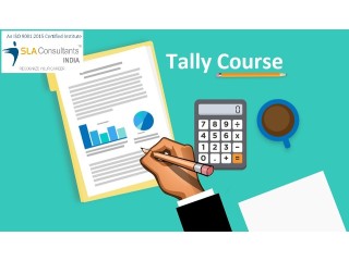 Tally Training Course with 100% Job at SLA Institute, Accounting, GST & Excel Certification, Summer Offer '23
