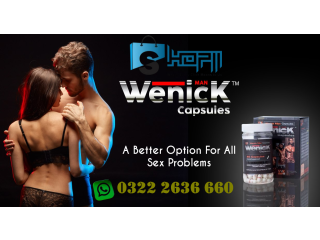 Made In USA 100% Original Wenick Capsules Price In Faisalabad - 0322 2636 660