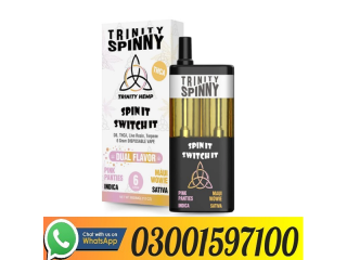 Trinity Hemp Spinny 6G Disposable Vape Price In Peshawar - 03001597100