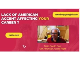 GAIN COMMUNICATION MASTERY WITH Beejay's AMERICAN ACCENT.